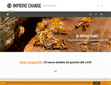 Tablet Screenshot of improvechange.org